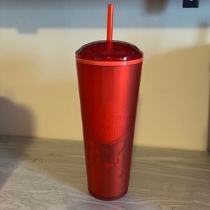 Starbucks Valentines Tumbler 2022 Limited Edition Hearts Dome Cup